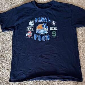 Navy Final Four Graphic T-Shirt